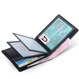 Ultra-thin Leather Men's Wallet ID Holder