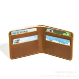 AETOOWallet Crazy Horse Leather Men's Wallet