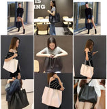 Women Leather Handbags Large Shoulder Bags Ladies Tote Bag