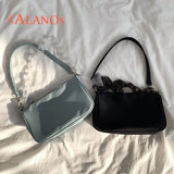 ALANOS Small Shoulder Underarm Nylon Ladies Chain Mini Purse Handbag