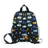 Girl's Car Cartoon Backpack for Ages 3-8