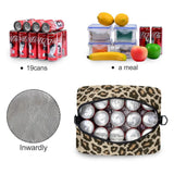 ALAZA Insulated Thermal Lunch Bag Leopard Print Tote Box
