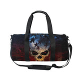 Skull Print Sports Training Gym Bag Waterproof Travel Duffle