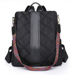 Anti Theft Backpack Women Leather Large School Bags For Girls