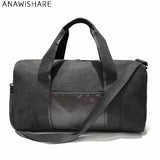 Canvas Travel Duffle Bag Shoulder Tote Handbag for Men and Women