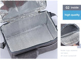 Thicken Folding Cooler Bag Insulation Thermal Lunch Box Picnic Food Drink Fresh