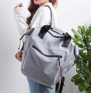 Nylon Waterproof School Bags For Teenage Girls Large Backpacks Bookbags