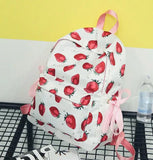 Fruit Printing Backpacks for Teenagers Girl Laptop Bag