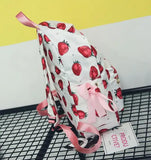 Fruit Printing Backpacks for Teenagers Girl Laptop Bag