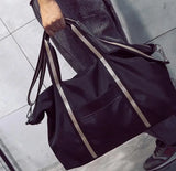 Waterproof Nylon Travel Duffle Bag Shoulder Handbag