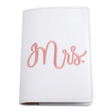 Lover Couple Passport Cover Travel Wedding PU Passport Holder