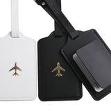 Solid Airplane Passport Cover Luggage Tag Couple wedding Passport Cover Case