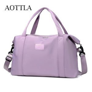 Waterproof Gym Bag Women Weekend Bag Yoga Handbag