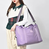 Waterproof Gym Bag Women Weekend Bag Yoga Handbag