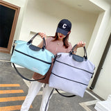 Nylon Gym Yoga Bag Women Fitness Duffle Outdoor Waterproof Handbag