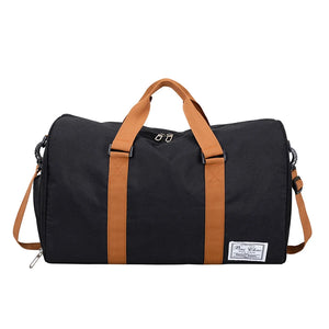 Women's Travel Shoulder Bag with Dry Wet Separation - Tote Bag for Women