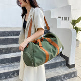 Women's Travel Shoulder Bag with Dry Wet Separation - Tote Bag for Women