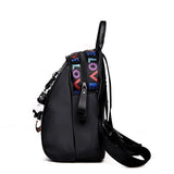 Girl Oxford Backpack Large-Capacity College Wind XD066
