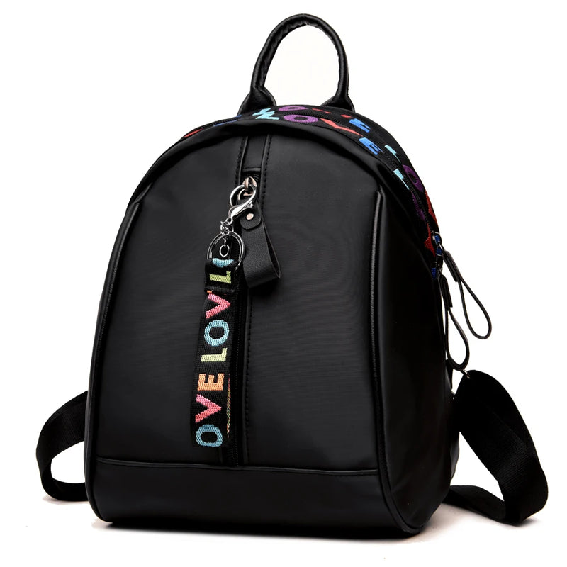 Girl Oxford Backpack Large-Capacity College Wind XD066