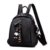 Girl Oxford Backpack Large-Capacity College Wind XD066