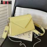 ASHINE Chunky Shoulder Messenger Bag Women Bags High Handbags