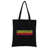 ATEEZ K-pop Canvas Tote Bag Harajuku Casual Eco Shopper Shoulder Bag