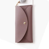 Women's Long Thin Wallet Solid Colour A4299