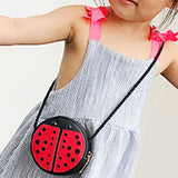AUAU-Ladybug Kids Shoulder Bag Wild Purse Mini Accessories Bag