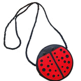 AUAU-Ladybug Kids Shoulder Bag Wild Purse Mini Accessories Bag