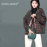 AVRO's MODA Casual Shoulder Bag Women Handbag Female Retro Crossbody Zipper Bag