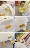 Duck Shape Shoulder Bag Waterproof Backpack