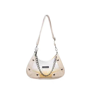 Light Crocodile Pattern Crossbody Bag Gradient Vintage Shoulder Bag