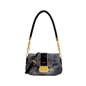 Aboutlee Denim Side Bag Niche Party Bags Leisure Women Vintage Tote Bag