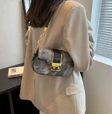 Aboutlee Denim Side Bag Niche Party Bags Leisure Women Vintage Tote Bag