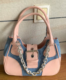 Underarm Bag Retro Style Casual Chain Handbag Sweet Shoulder Bag