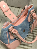 Underarm Bag Retro Style Casual Chain Handbag Sweet Shoulder Bag