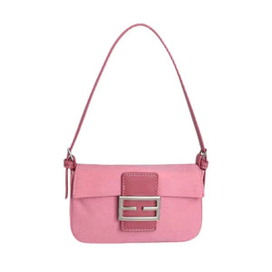 Aboutlee Pink Leather Mini Shoulder Bag