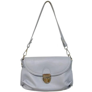 Aboutlee Vintage Flap Women Bag Solid Underarm Bag