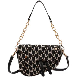 Vintage Women Shoulder Bag Casual Denim Crossbody Bag