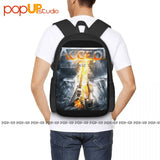 Symphonic Backpack Large Capacity Print Gym Tote Bag