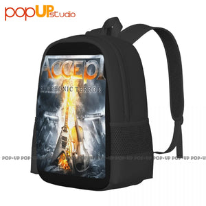 Symphonic Backpack Large Capacity Print Gym Tote Bag