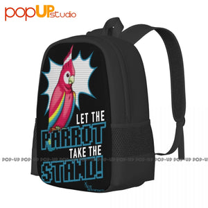 Ace Attorney Parrot Backpack School Softback Tote Bag