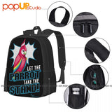 Ace Attorney Parrot Backpack School Softback Tote Bag