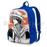 Ace One Piece Outdoor Hiking Backpack Sanji Zoro