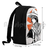 Ace One Piece Outdoor Hiking Backpack Sanji Zoro