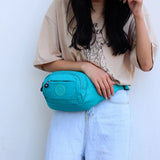 Casual Large Chest Bag Women's Bag Waist Bag Waterproof Nylon Man Belt Pouch