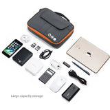 High Grade Nylon 2 Layers Travel Electronic Accessories Organizer Bag