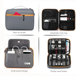High Grade Nylon 2 Layers Travel Electronic Accessories Organizer Bag