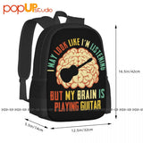 Acoustic Guitar Music Backpack Gym Art Print