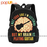 Acoustic Guitar Music Backpack Gym Art Print